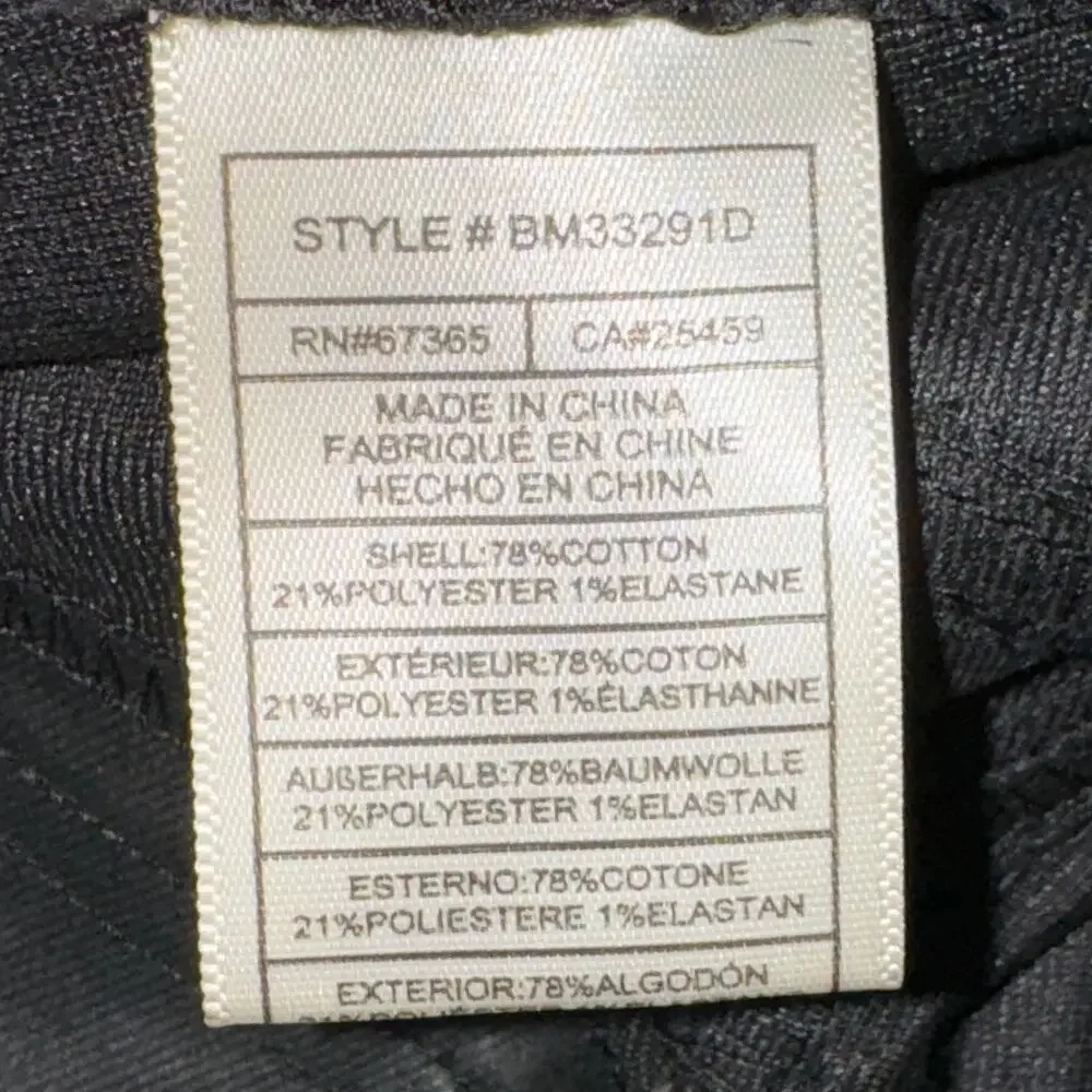 NWT Steve Madden Faux Leather Black Pants Size 29 Straight Leg 5 pocket - Picture 6 of 7